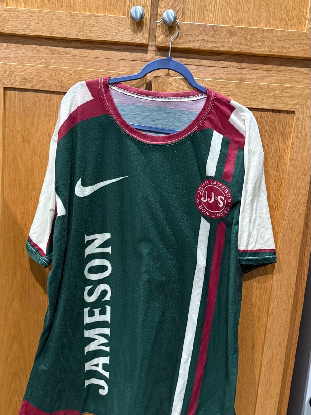 Nike Green & Maroon Jameson Graphic Tee